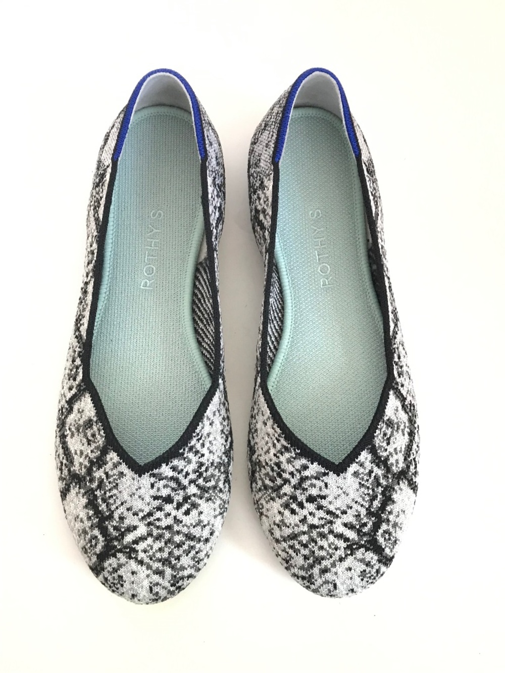 ROTHY’S The Flat Python Snakeskin Women’s Size 9.5